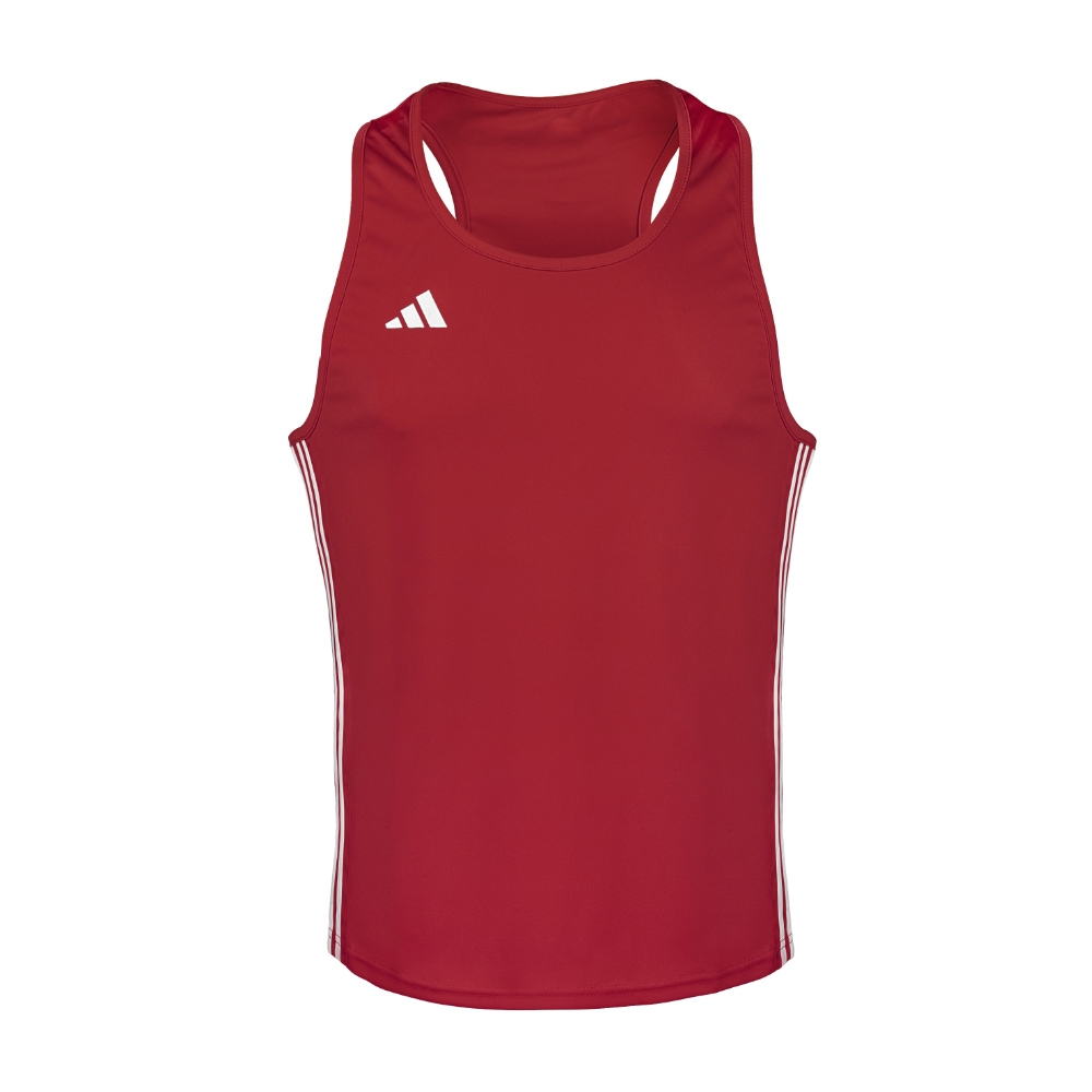 adidas Boxing Top Punch Line red/white XXS