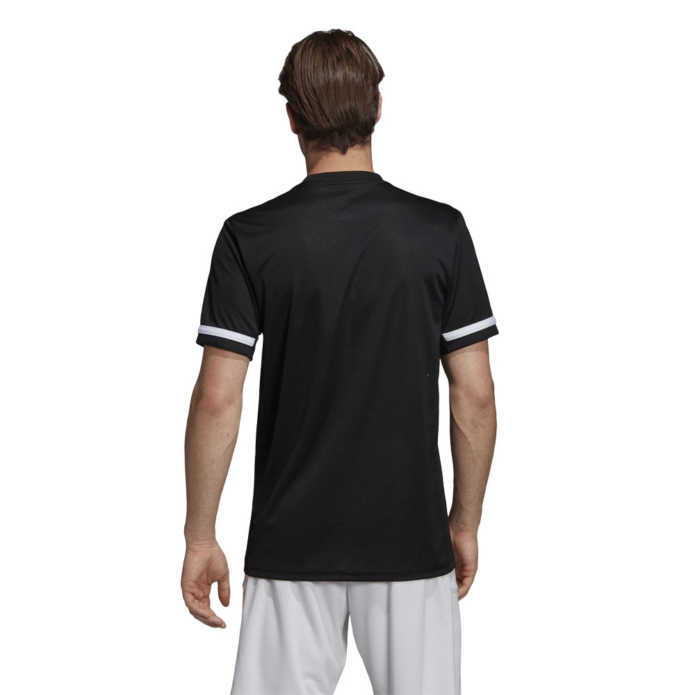 adidas T19 SS JERSEY M BLACK/WHITE XS