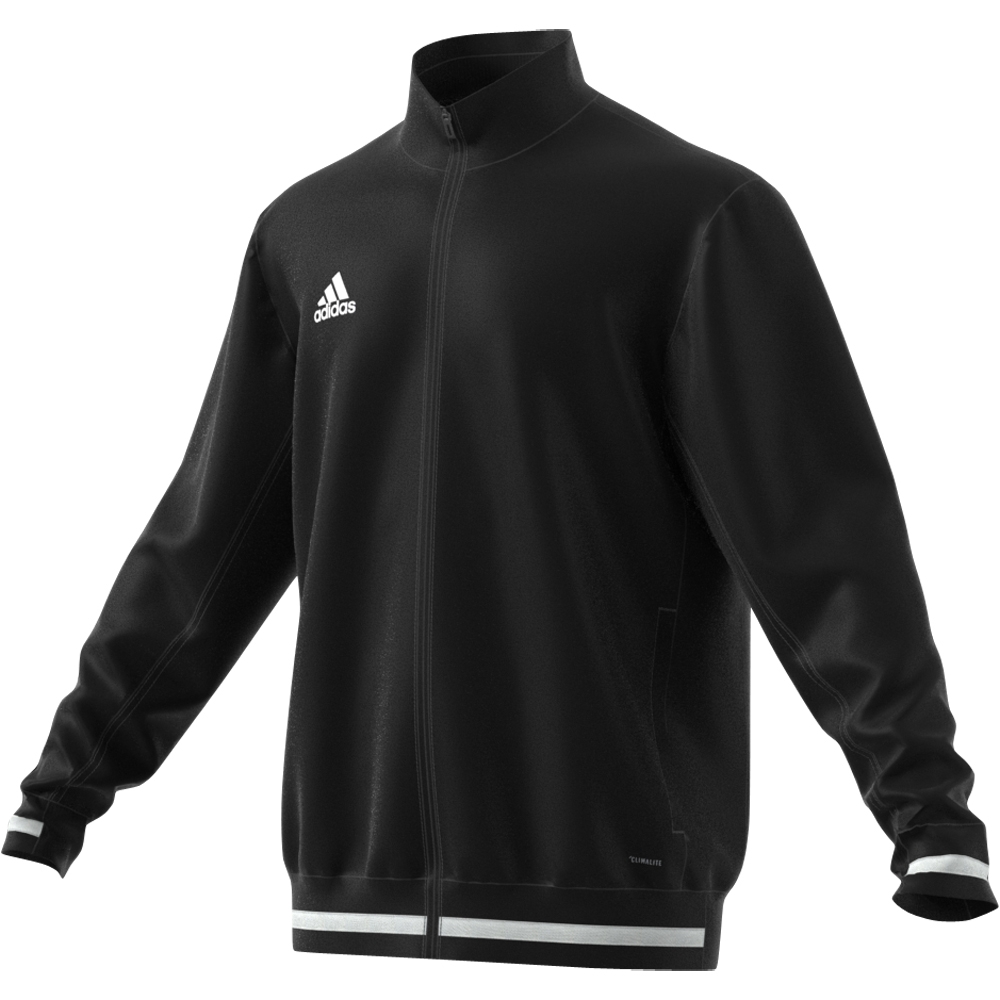 adidas T19 WOV Jacket M BLACK/WHITE XS