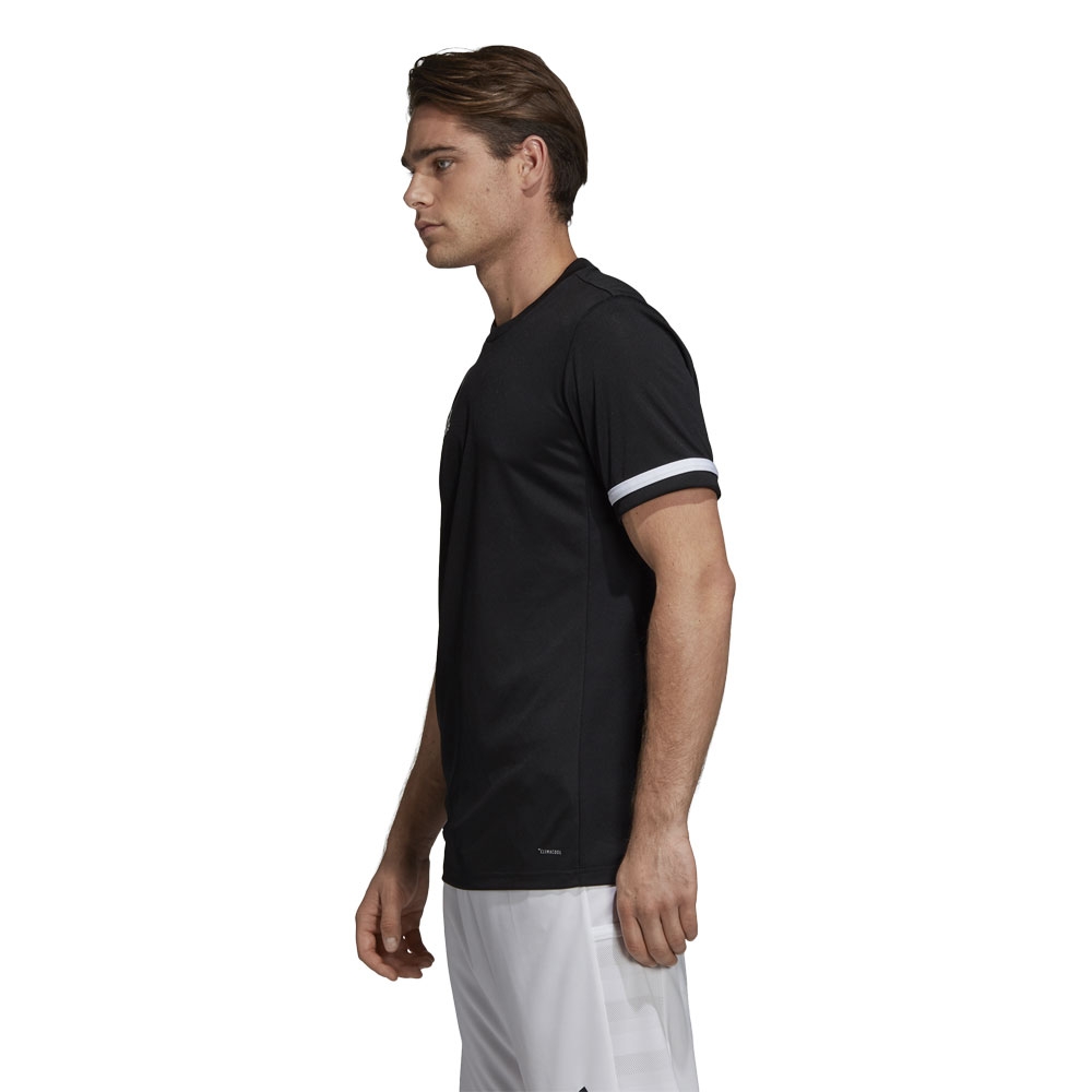 adidas T19 SS JERSEY M BLACK/WHITE XS