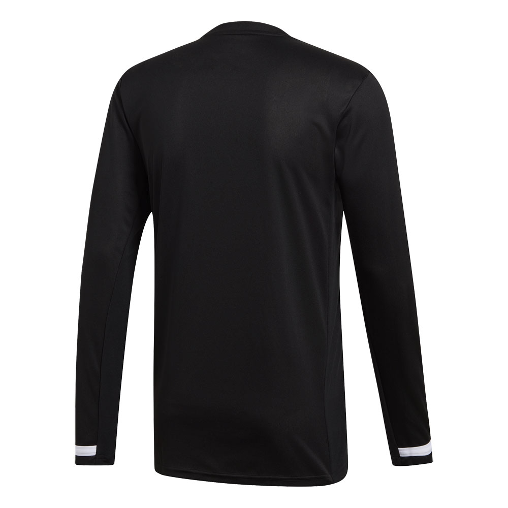 adidas T19 LS JERSEY M BLACK/WHITE XS