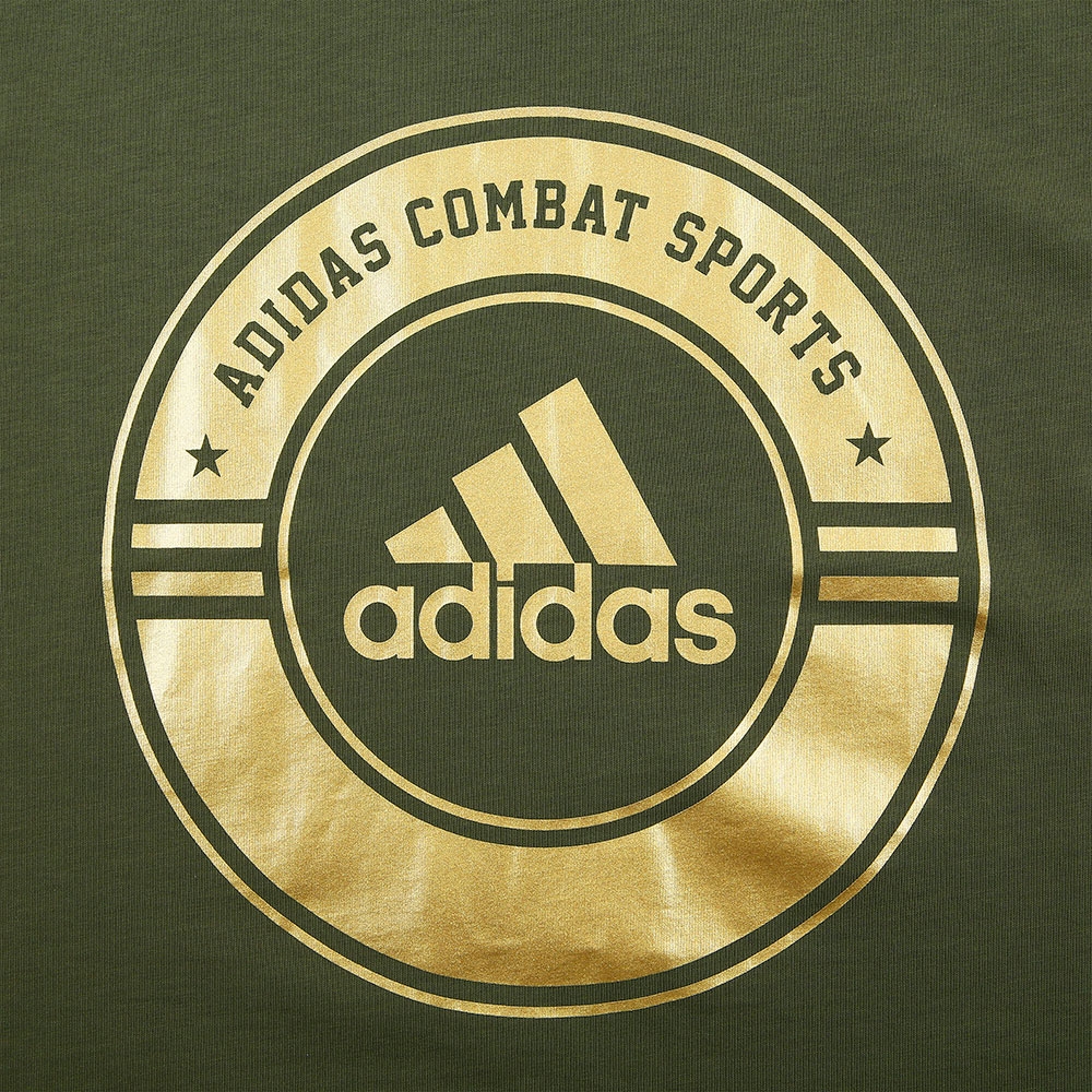 adidas Hoody Combat Sports green/gold XS