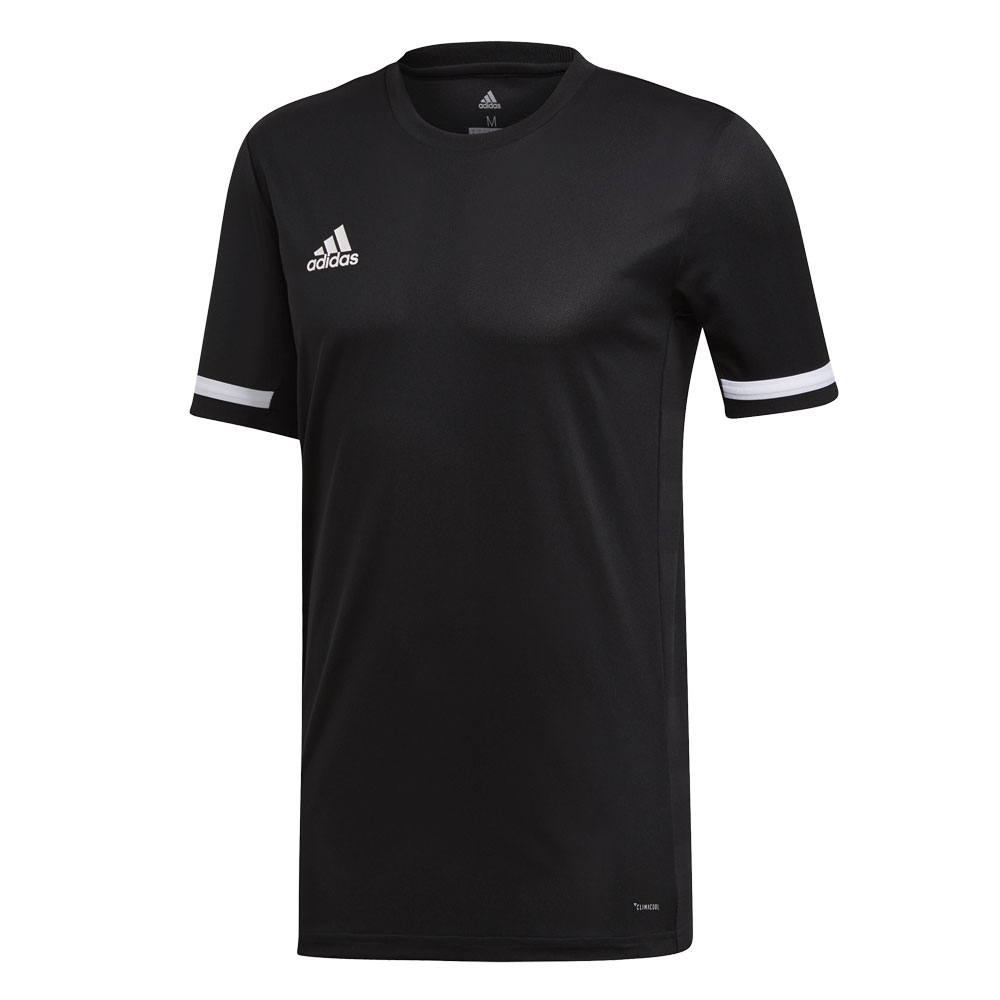 adidas T19 SS JERSEY M BLACK/WHITE XS