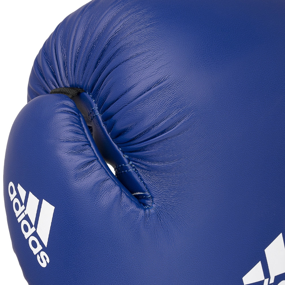 adidas Velcro IBA Boxing Glove blue 10oz