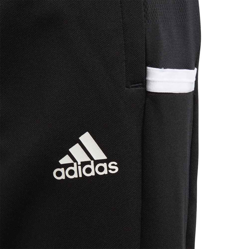 adidas T19 TRK PANT Y BLACK/WHITE 140