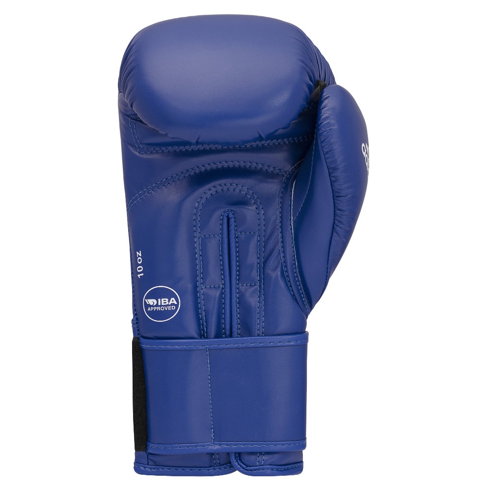 adidas Velcro IBA Boxing Glove blue 10oz