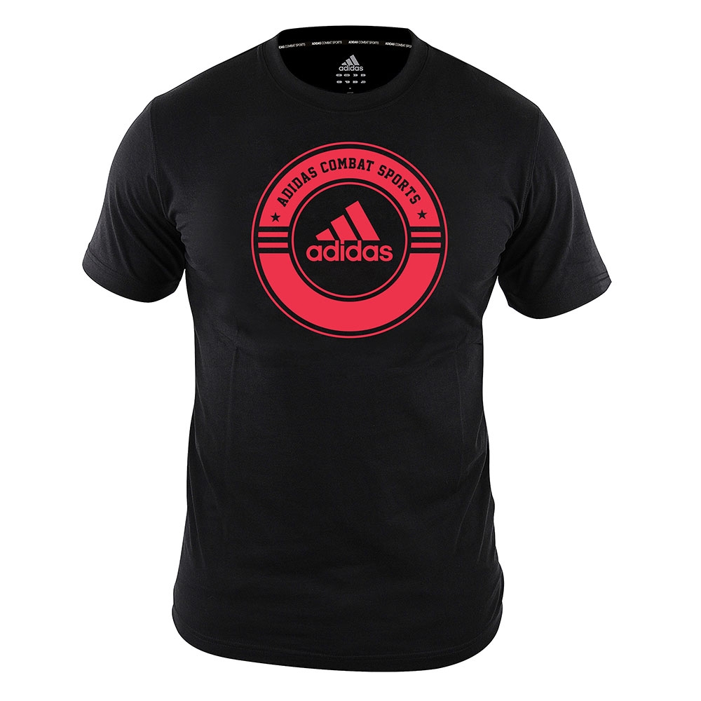 adidas T-Shirt Combat Sports black/red S
