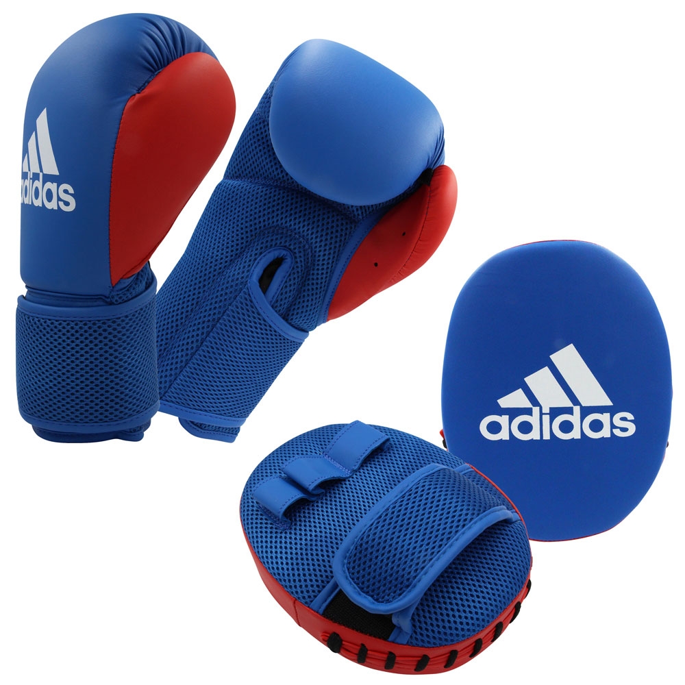 adidas Kids Boxing Kit 2 blue/red 