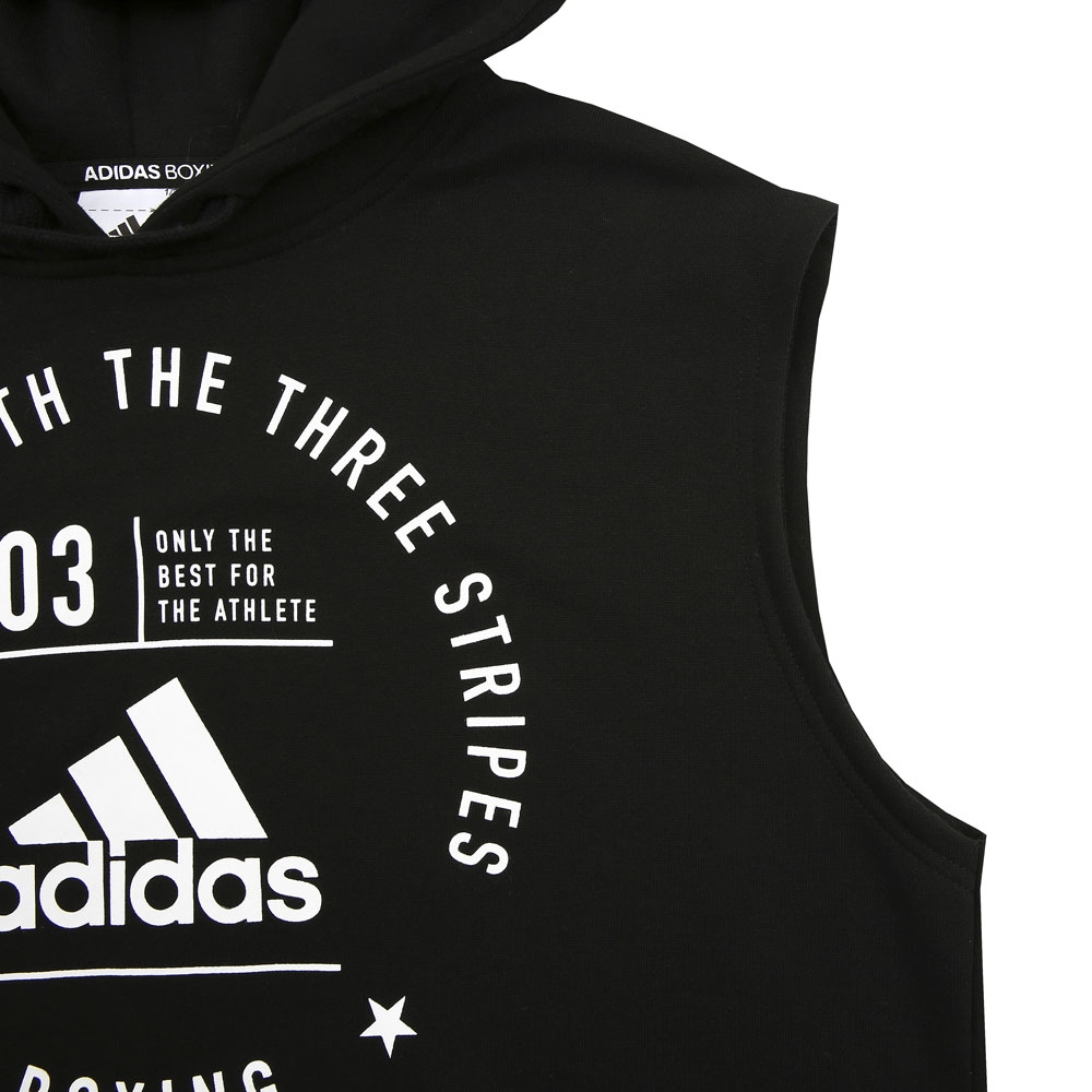 adidas Community Sleeveless Hoody BOXING black/white XS