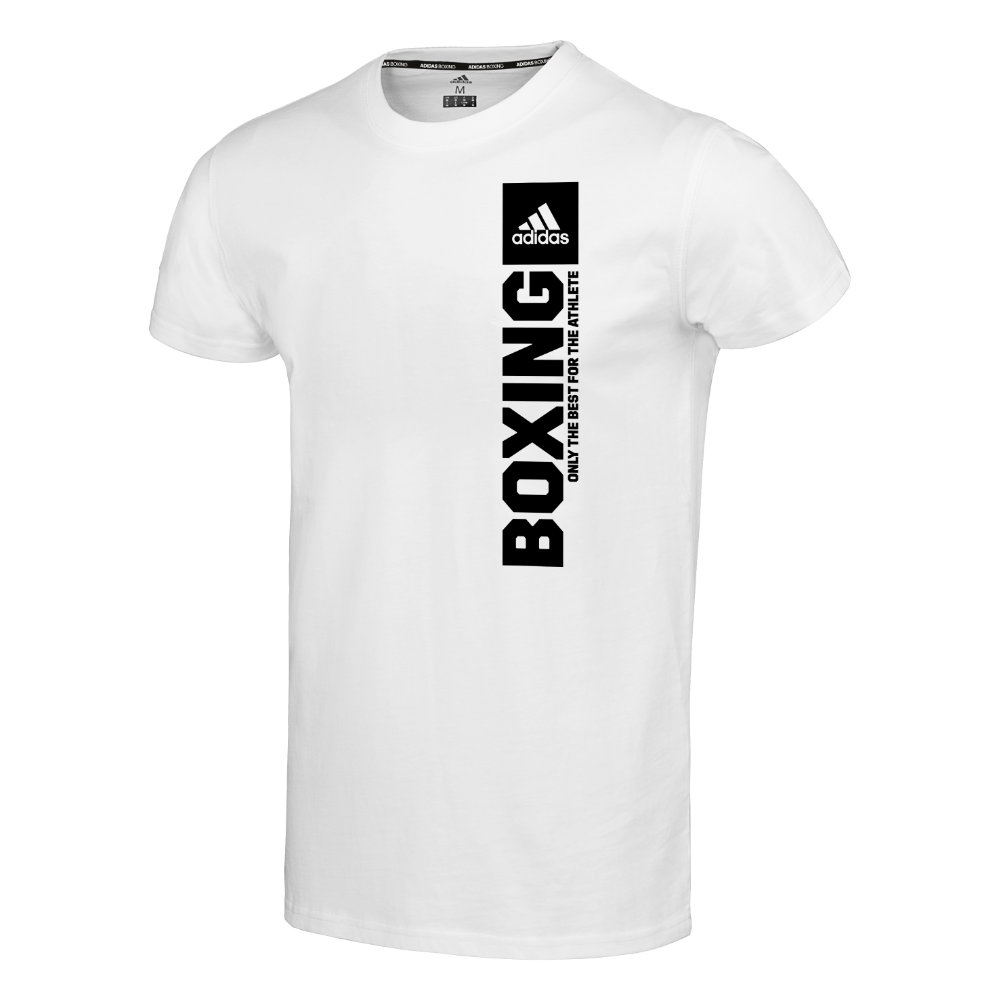adidas Community Vertical T-Shirt BOXING wh/bk S
