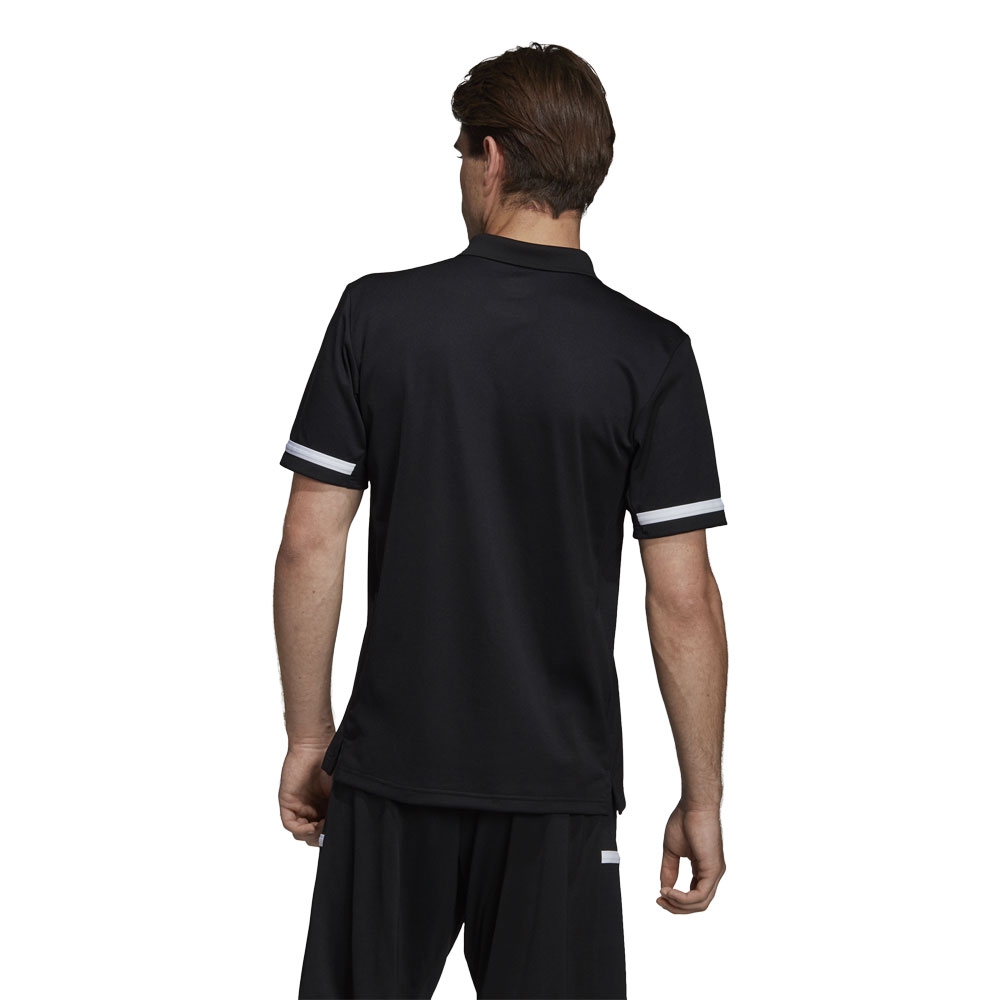 adidas T19 POLO M BLACK/WHITE XS