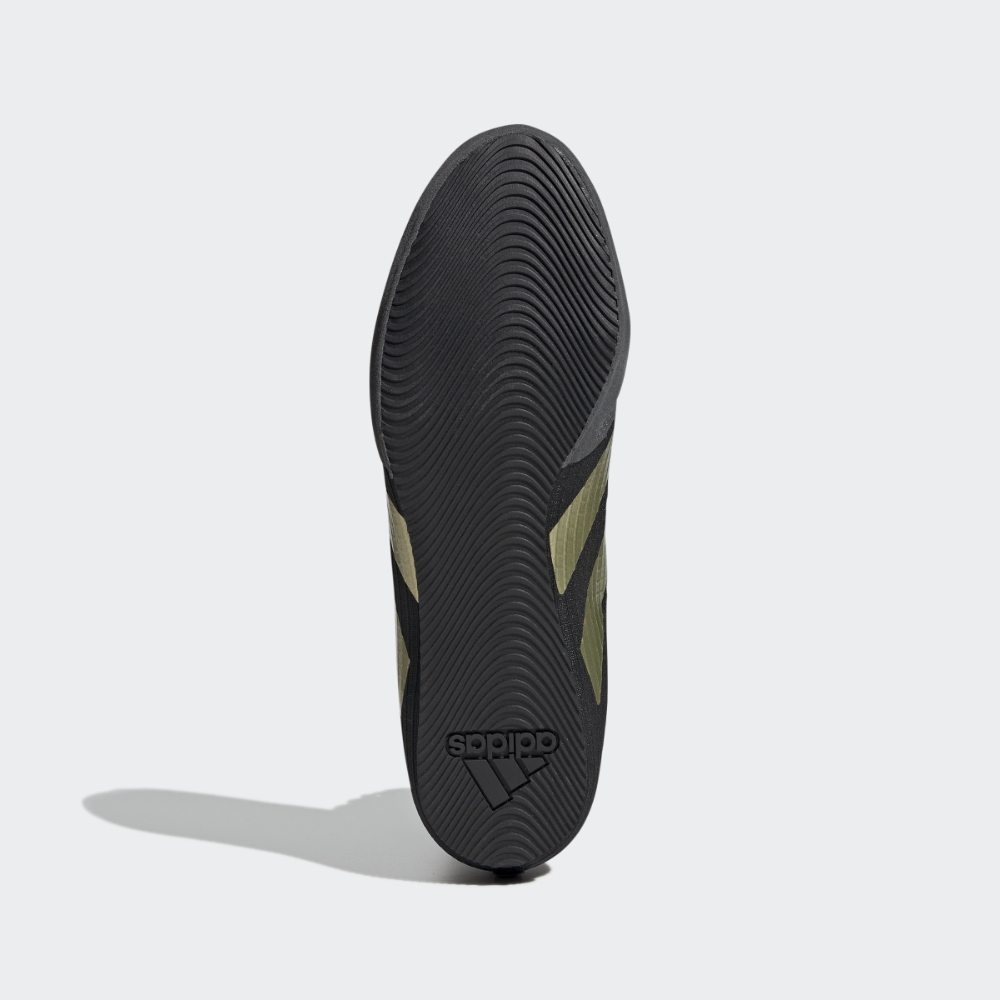 adidas BOX HOG 4 black/gold 5