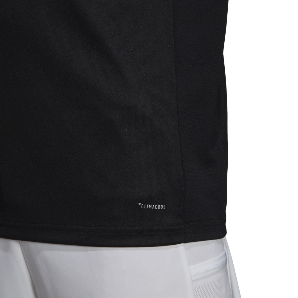 adidas T19 SS JERSEY M BLACK/WHITE XS